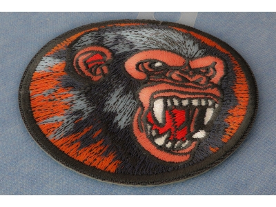 Vicious Chimp Iron on Patch