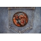 Vicious Chimp Iron on Patch shown on jeans