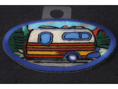 RV Camper Iron on Patch
