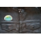Paradise Island Iron on Patch shown on leather vest