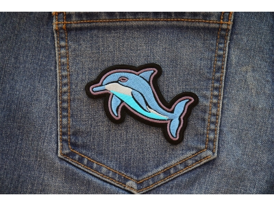 Dolphin Patch Embroidered