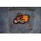 Firefighter Biker Patch shown on jeans