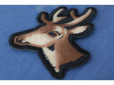 Deer Patch Embroidered