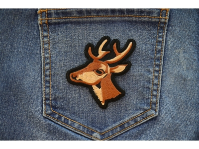 Deer Patch Embroidered