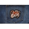 Spider Biker Patch shown on jeans