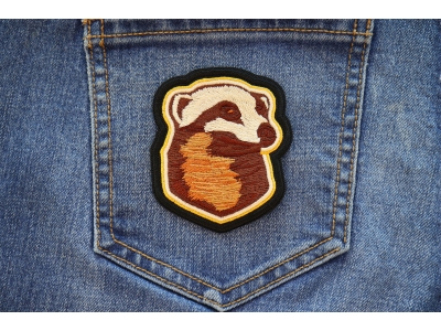 Honey Badger Patch Embroidered