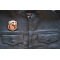 Honey Badger Patch, Cute Animal Patches shown on leather vest
