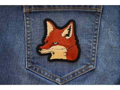 Fox Patch Embroidered