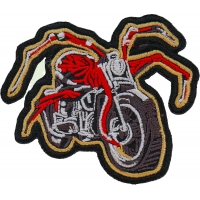 Arachnid Bike Spider Motorcycle Patch Embroidered