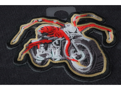 Arachnid Bike Spider Motorcycle Patch Embroidered