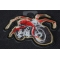 Spider Motorcycle Patch diagonal view