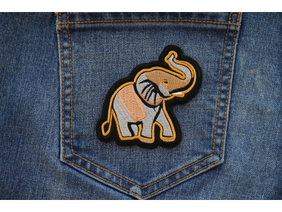 Elephant Patch Embroidered