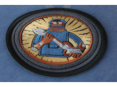 Mechanic Bot Patch Embroidered