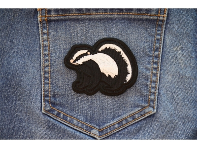 Stinky Skunk Patch Embroidered