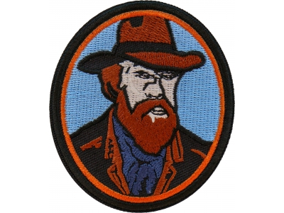 Mr Van Gogh Patch Embroidered