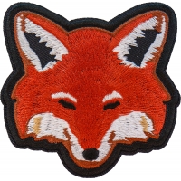 Fox Head Patch Embroidered