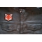Fox Patch, Cute Animal Patches shown on leather vest