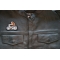 Motorcycle Jacket/Vest Embroidered Biker Patch - Fat Biker on Motorcycle Patch shown on leather vest