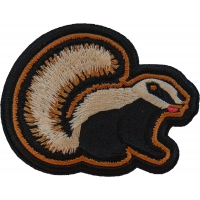 Skunk Patch Embroidered