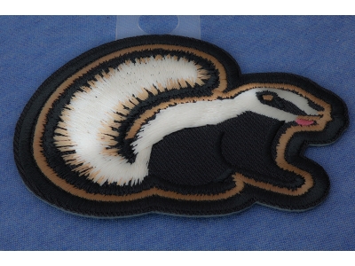 Skunk Patch Embroidered