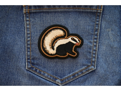 Skunk Patch Embroidered