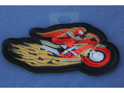Crotch Rocker Biker Patch Embroidered