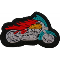 Indian Biker Patch Embroidered