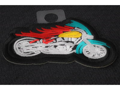 Indian Biker Patch Embroidered