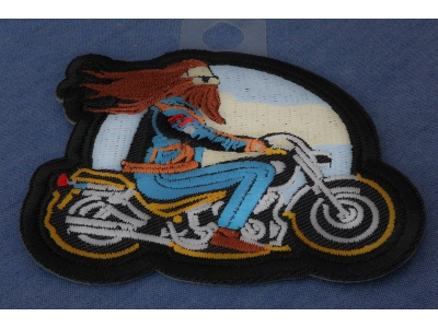 Scenic Biker Patch Embroidered