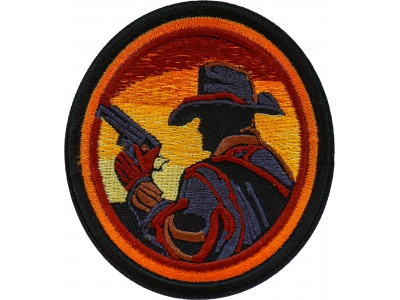 Gun Slinger Patch Embroidered