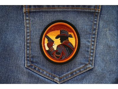 Gun Slinger Patch Embroidered