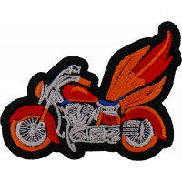 Indian Feather Motorcycle Patch Embroidered