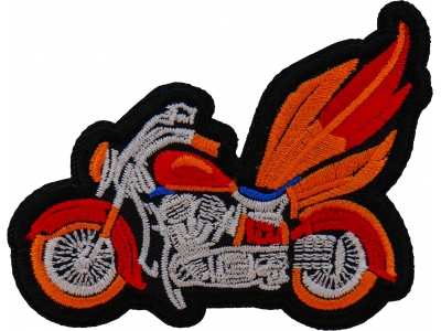 Indian Feather Motorcycle Patch Embroidered