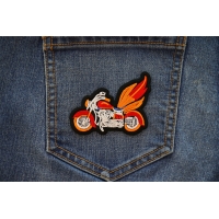 Indian Feather Motorcycle Patch Embroidered Indian Feather Motorcycle Patch Embroidered
