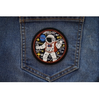 Space Cowboy Astronaut Patch Embroidered Space Cowboy Astronaut Patch Embroidered