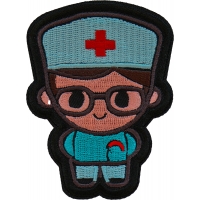 Male Nurse Patch Embroidered