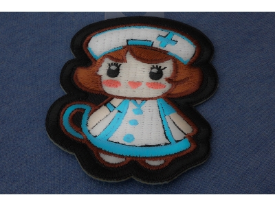 Miss Nurse Patch Embroidered