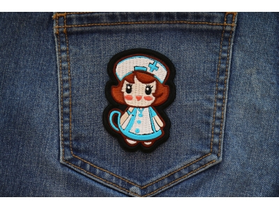 Miss Nurse Patch Embroidered