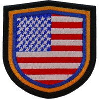 USA Shield Patch Embroidered