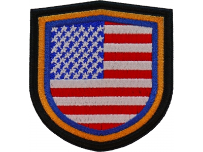 USA Shield Patch Embroidered