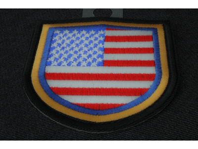 USA Shield Patch Embroidered