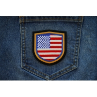 USA Shield Patch Embroidered USA Shield Patch Embroidered