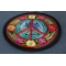 Hippie Daisies Peace Patch diagonal view