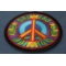 Peace and Hippie Patch diagonal view