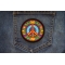 Peace and Hippie Patch shown on jeans