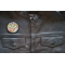 Daisies Peace Patch, Hippie Patches shown on leather vest