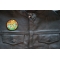 Psychedelic Mushrooms Patch, Hippie Patches shown on leather vest