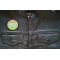 Hippie Peace Patch, Hippie Patches shown on leather vest