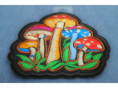 Magic Mushrooms Patch Embroidered