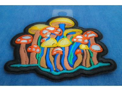 Magical Mushrooms Patch Embroidered
